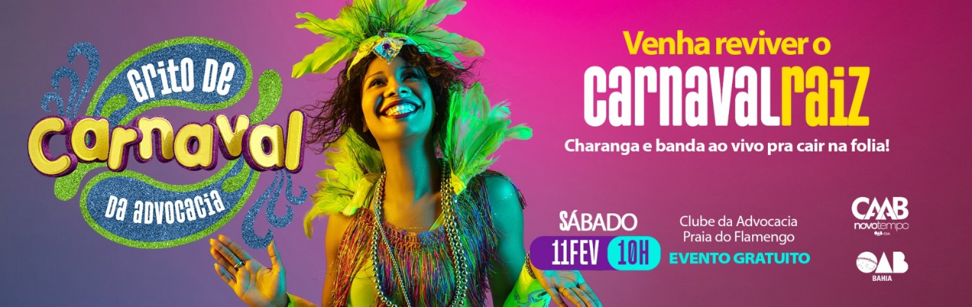 [CAAB promove Grito de Carnaval para marcar encerramento do ADVerão 2023]