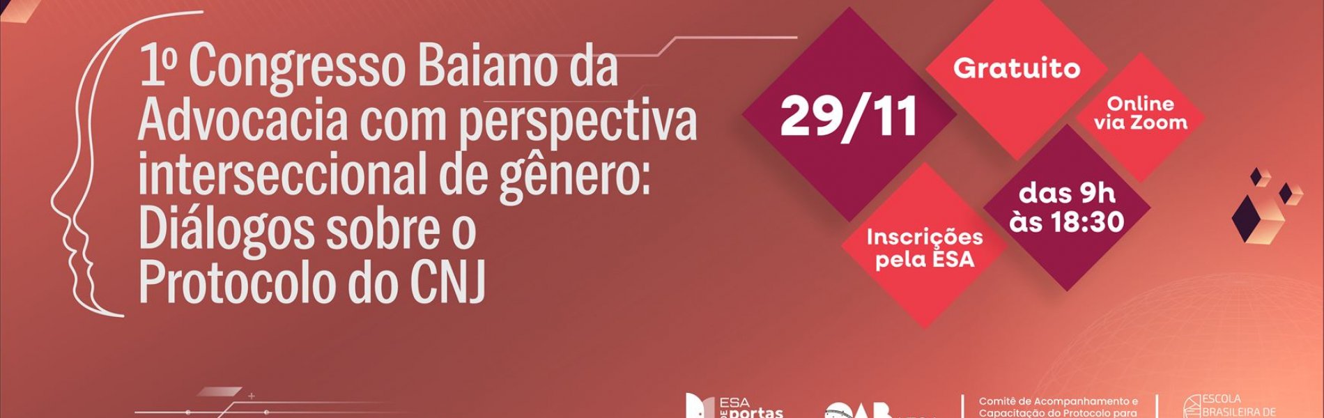 [OAB-BA promove 1º Congresso Baiano da Advocacia sobre Perspectiva Interseccional de Gênero ]
