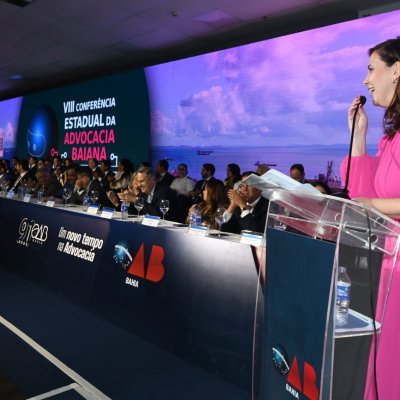 [Abertura da VIII Conferência Estadual da OAB da Bahia - Fotos de Angelino de Jesus - Dia 02/08]