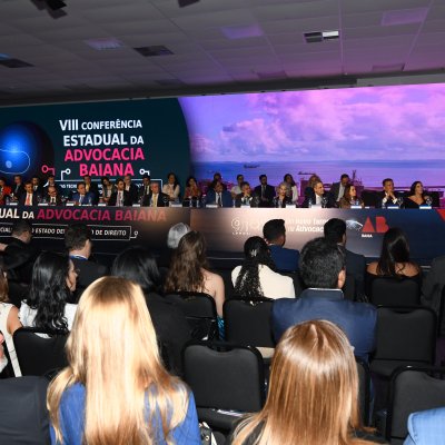 [Abertura da VIII Conferência Estadual da OAB da Bahia - Fotos de Angelino de Jesus - Dia 02/08]