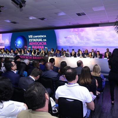 [Abertura da VIII Conferência Estadual da OAB da Bahia - Fotos de Felipe Teles - Dia 02/08]