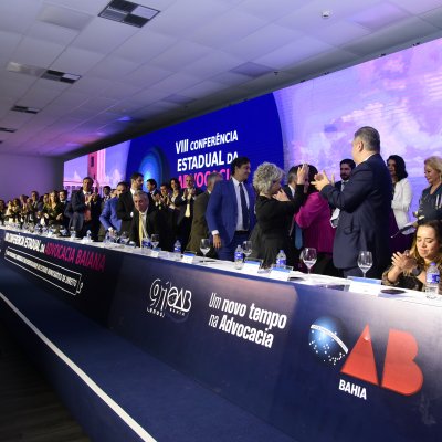 [Abertura da VIII Conferência Estadual da OAB da Bahia - Fotos de Felipe Teles - Dia 02/08]