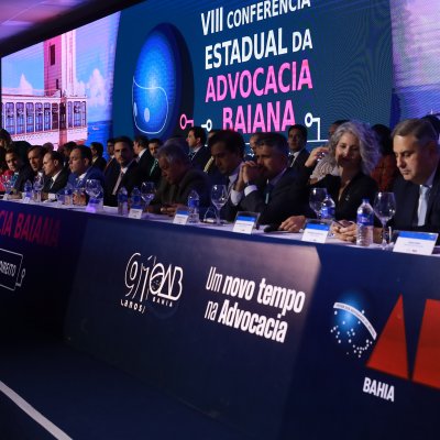 [Abertura da VIII Conferência Estadual da OAB da Bahia - Fotos de Felipe Teles - Dia 02/08]