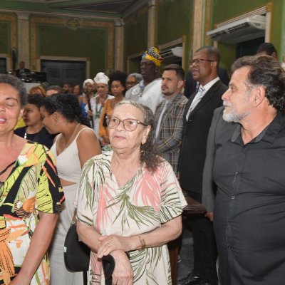 [Sérgio São Bernardo é condecorado com a Medalha Zumbi dos Palmares na Câmara Municipal de Salvador]