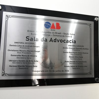 [Inauguração da sala da Advocacia em Ituberá]