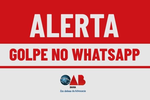 [ALERTA! Golpe de WhatsApp usa nome da OAB]