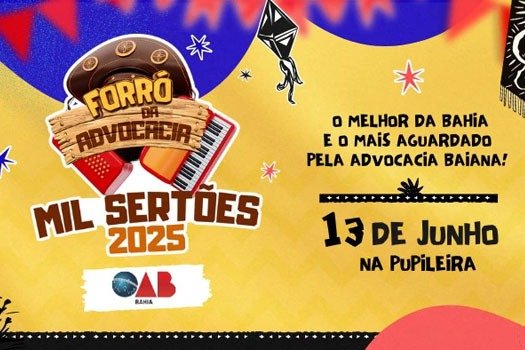 [Já estão à venda os ingressos para o Forró da Advocacia 2025]