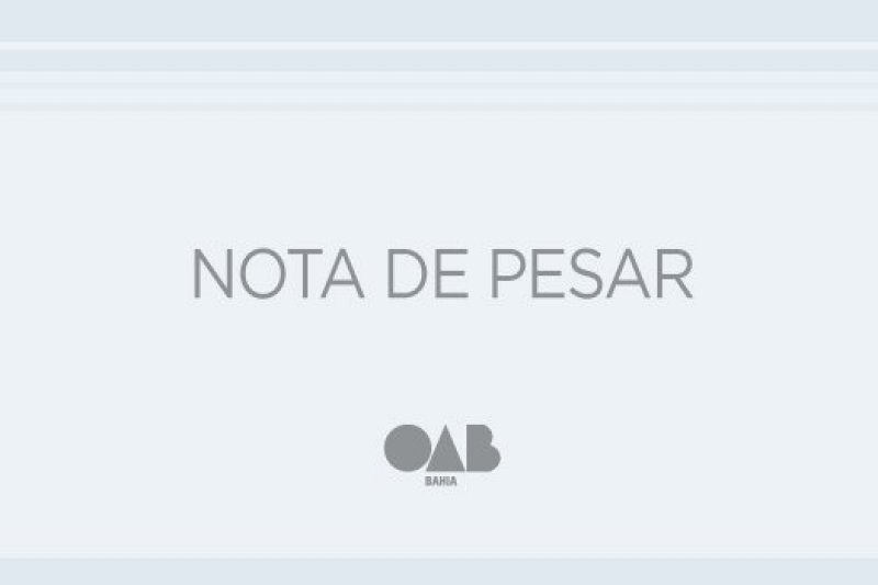 [OAB Bahia lamenta falecimento da Sra Altair de Castro]