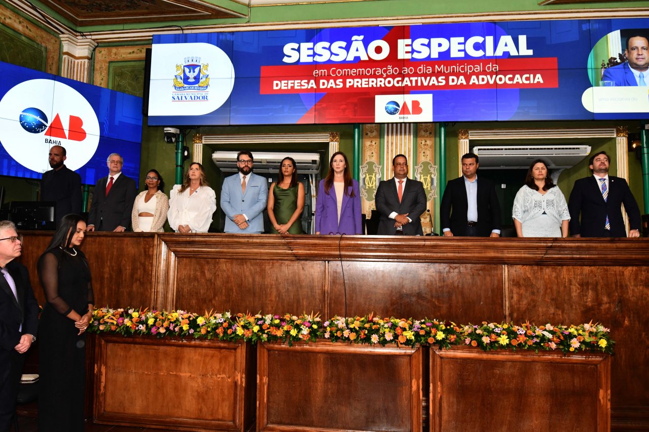 [OAB Bahia participa de sessão especial em defesa das prerrogativas da advocacia]